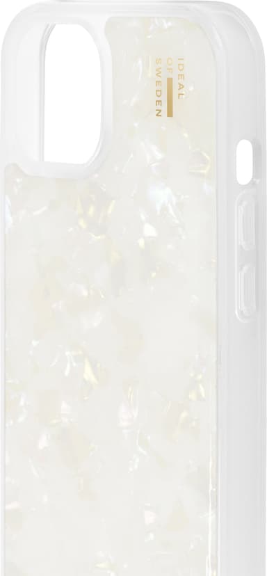 Ideal of Sweden iPhone 13/14/15/16e deksel (pearlised white)