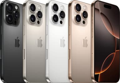 iPhone 16 Pro Max 5G smarttelefon 256GB (sort titan)