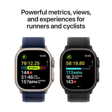 Apple Watch Ultra 2 49mm GPS+CEL (Naturlig Titan/Naturlig Titan Milanese Loop) M