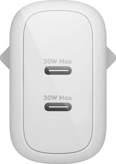 Dbramante1928 2x30W USB-C vegglader (hvit)