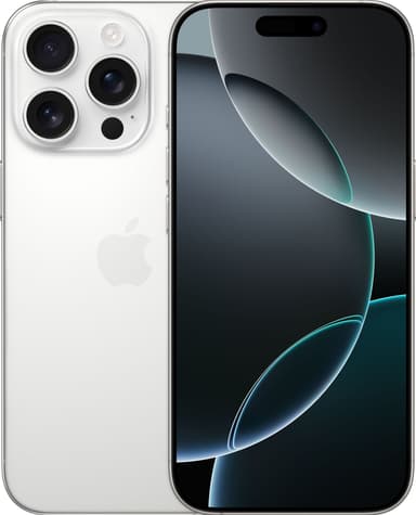 iPhone 16 Pro 5G smarttelefon 256GB (hvit titan)