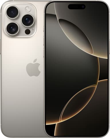 iPhone 16 Pro Max 5G smarttelefon 256GB (naturlig titan)