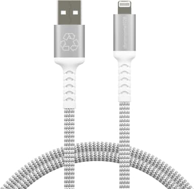 Dbramante1928 flettet USB-A til Lightning-kabel 1.2m