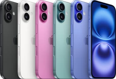 iPhone 16 Plus – 5G smarttelefon 128GB (sort)