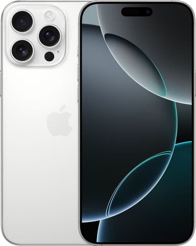 iPhone 16 Pro Max 5G smarttelefon 256GB (hvit titan)
