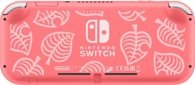 Nintendo Switch Lite gaming console (korall, med Animal Crossing)