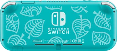 Nintendo Switch Lite gaming console (turkis, med Animal Crossing)