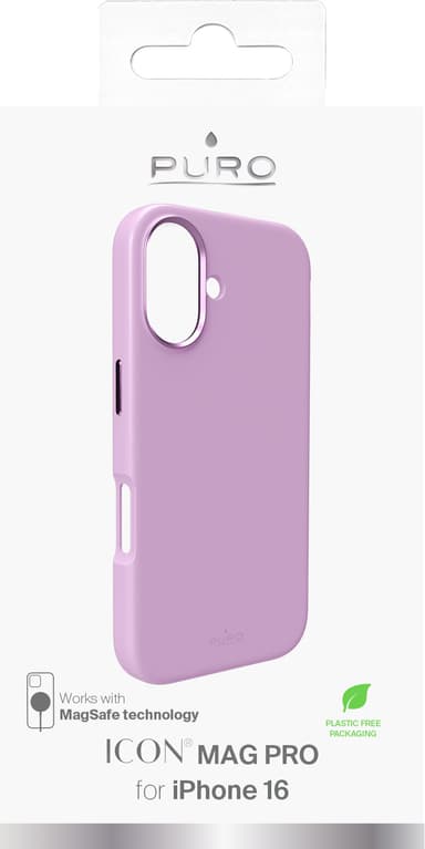Puro Icon Mag Pro iPhone 16 deksel (rose)