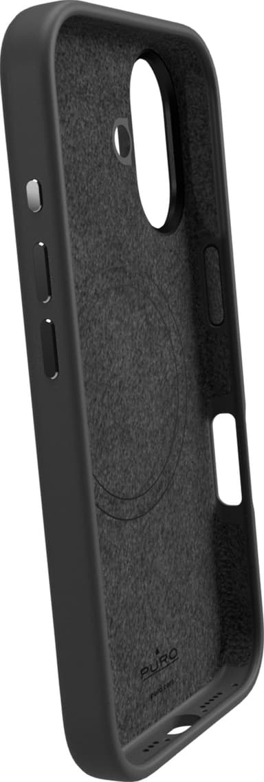 Puro Icon Mag Pro iPhone 16 deksel (sort)