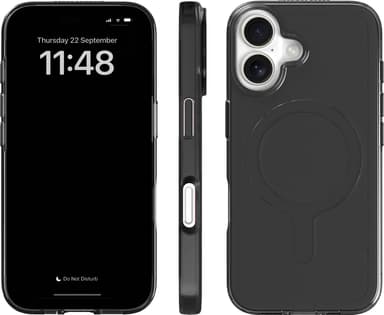A Good Company iPhone 16 CLRPRTCT tonet deksel (sort)