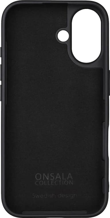 Onsala iPhone 16 silikondeksel (sort)
