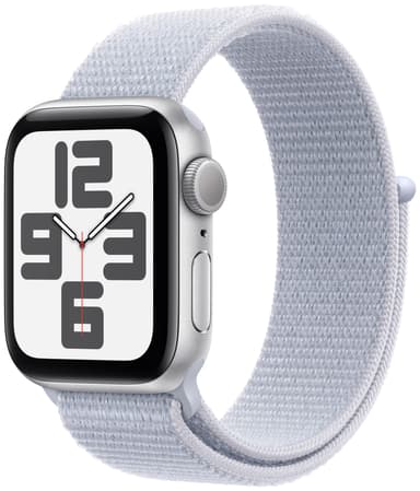 Apple Watch SE 2nd Gen 44mm GPS (Sølv Alu/Blå Sky sport loop)