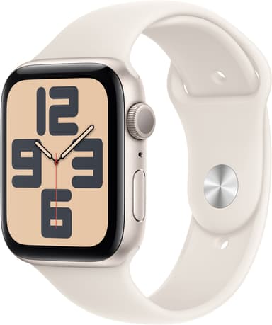 Apple Watch SE 2nd Gen 44mm GPS (Stjerneskinn Alu/Stjerneskinn sport band M/L)