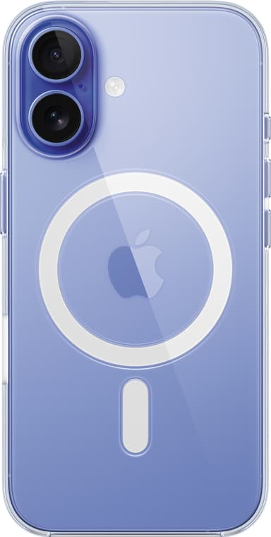 Apple iPhone 16 mobildeksel (gjennomsiktig)