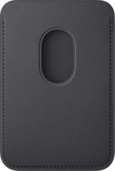 iPhone FineWoven lommebok med MagSafe (sort)