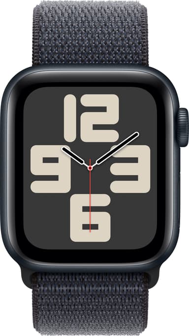 Apple Watch SE 2nd Gen 40mm GPS (Midnatt Alu/Blekk sport loop)