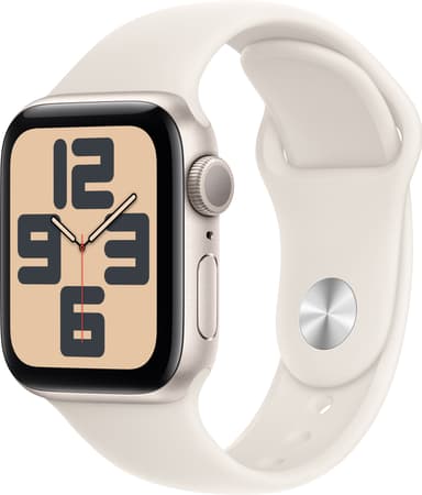 Apple Watch SE 2nd Gen 40mm GPS (Stjerneskinn Alu/Stjerneskinn sport band M/L)