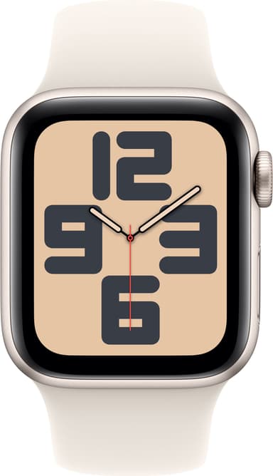 Apple Watch SE 2nd Gen 40mm GPS (Stjerneskinn Alu/Stjerneskinn sport band M/L)