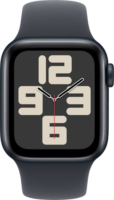 Apple Watch SE 2nd Gen 40mm LTE (Midnatt Alu/Midnatt sport band M/L)