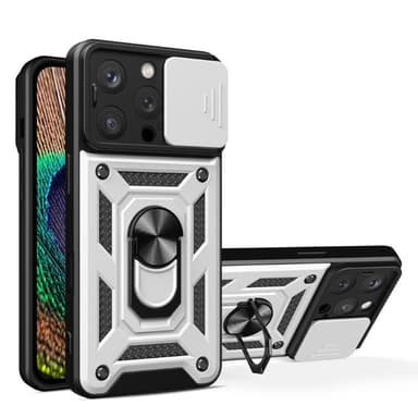 Jazz 3i1 deksel iPhone 16 Pro Max - Sølv