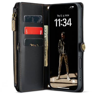 CaseMe mobildeksel C36 iPhone 16 Pro Max - Svart