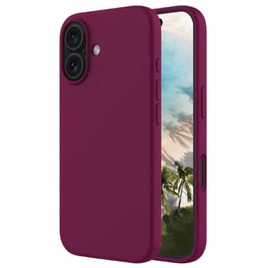 Liquid silikon deksel iPhone 16 Plus - True Berry