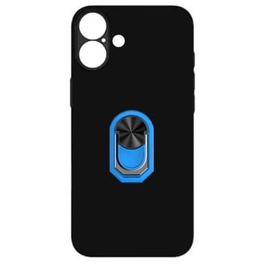 TPU ringdeksel iPhone 16 Plus - Lyseblå
