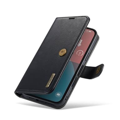 Mobil lommebok DG-Ming 2i1 iPhone 16 - Svart