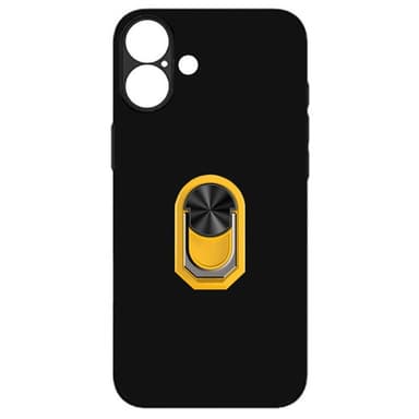 TPU ringdeksel iPhone 16 - Gul