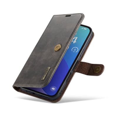 Mobil lommebok DG-Ming 2i1 iPhone 16 Pro - Grå