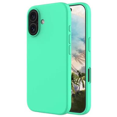 Liquid silikon deksel iPhone 16 Plus - Spearmint
