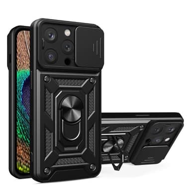 Jazz 3i1 deksel iPhone 16 Pro Max - Svart