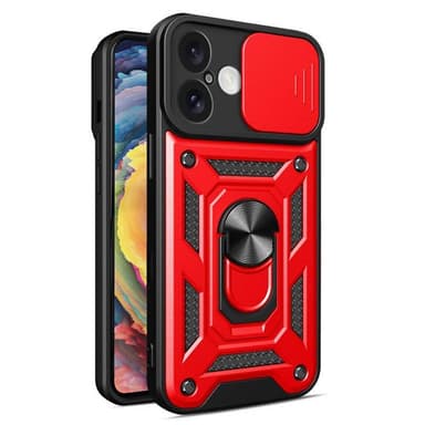 Jazz 3i1 deksel iPhone 16 - Rød