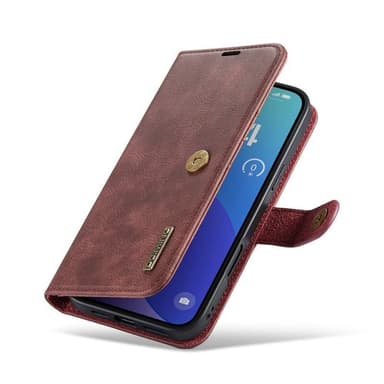 Mobil lommebok DG-Ming 2i1 iPhone 16 Pro Max - Rød