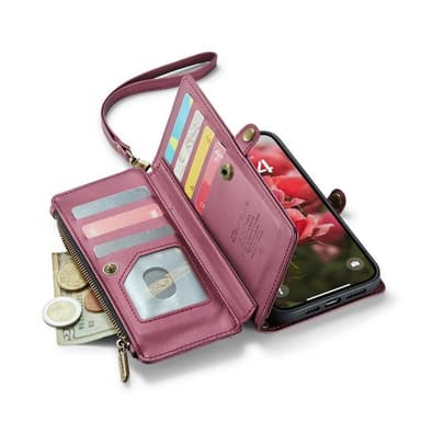CaseMe mobildeksel C36 iPhone 16 Plus - Burgunder
