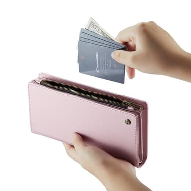 Universal mobilveske CaseMe ME10 - Blush Pink