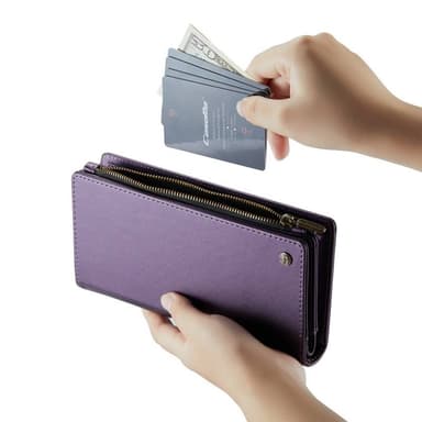 Universal mobilveske CaseMe ME10 - Misty Purple