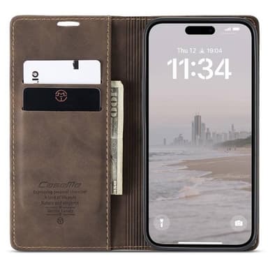 CaseMe mobildeksel 013 iPhone 16 - Coffee