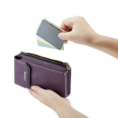 Universal mobilveske CaseMe ME40 - Misty Purple