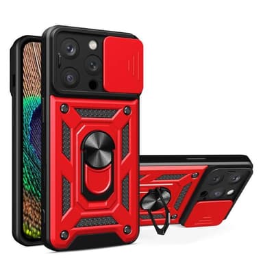 Jazz 3i1 deksel iPhone 16 Pro Max - Rød