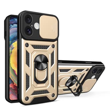 Jazz 3i1 deksel iPhone 16 - Gull