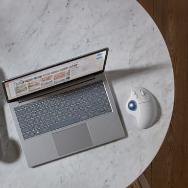 Logitech Ergo M575S trådløs trackball-mus (hvit)