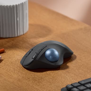 Logitech Ergo M575S trådløs trackball-mus (grafitt)