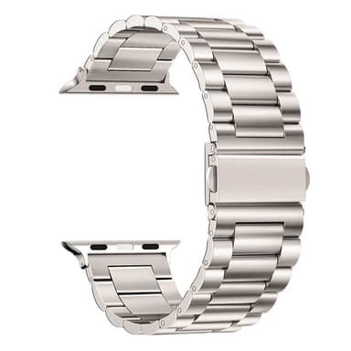 Klokkereim rustfritt stål Watch Series 10 (42mm) - Starlight