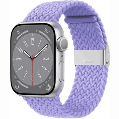 Flettet klokkereim Watch Series 10 (46mm) - Lightpurple