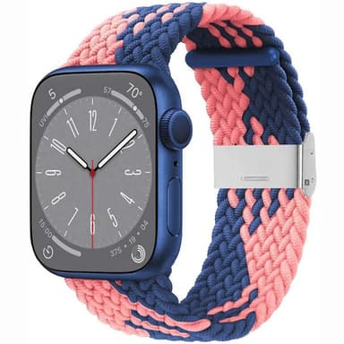 Flettet klokkereim Watch Series 10 (46mm) - Blue Powder