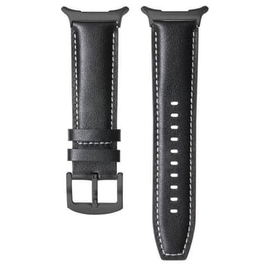 Lær BK klokkereim Samsung Galaxy Watch Ultra (47mm) - Onyx black