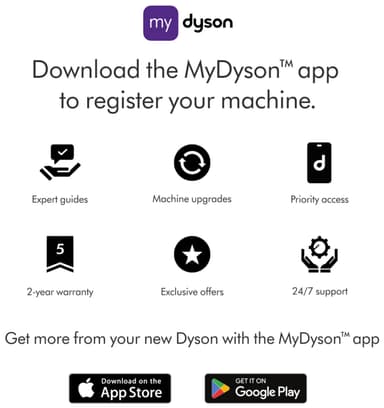 Dyson V12 Origin trådløs støvsuger 492711-01 (nikkel/jern)
