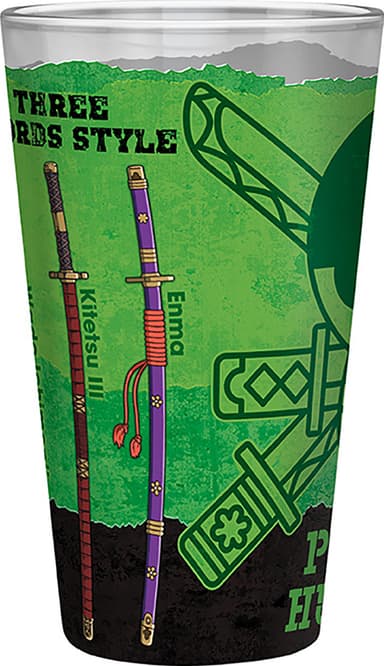 ABYstyle One Piece Zoro glass