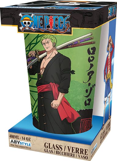 ABYstyle One Piece Zoro glass